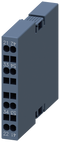 SIEMENS 3RH2911-2DA11 Auxiliary switch lateral, 1 NO+1 NC, current paths: 1 NC, 1 NO for motor contactors, S00