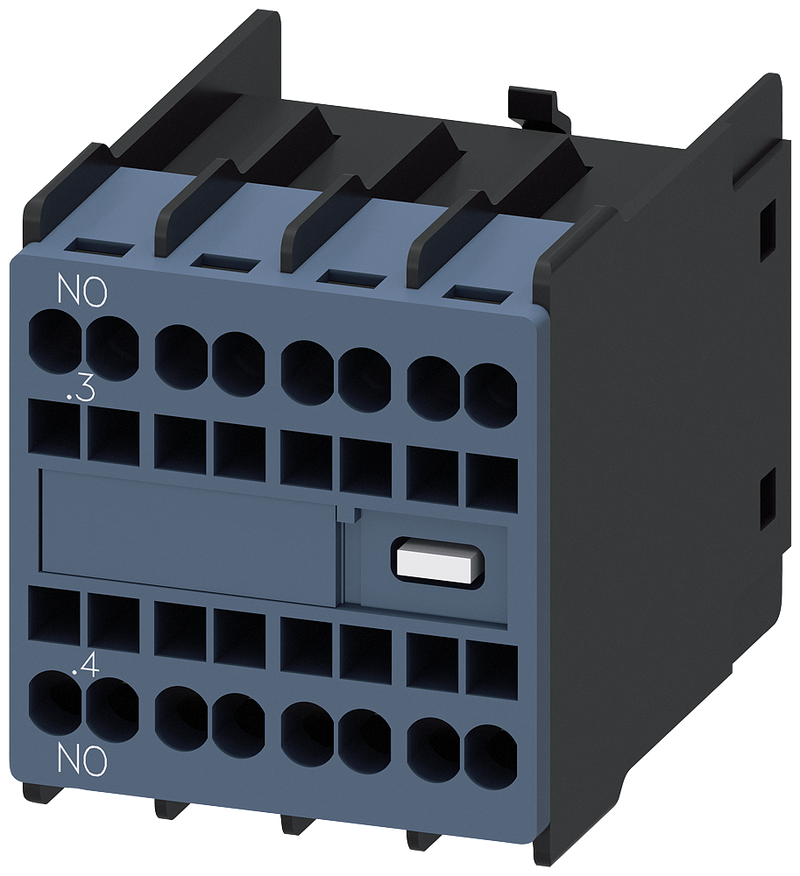 SIEMENS 3RH2911-2HA10 Auxiliary switch 1 NO, current path: 1 NO for contactor relays and motor contactors, S00 and S0