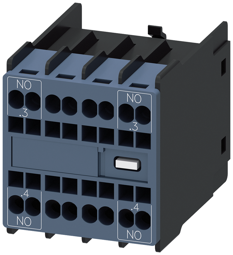 SIEMENS 3RH2911-2NF20 Solid-state compatible auxiliary switch 2 NO, current paths: 1 NO, 1 NO