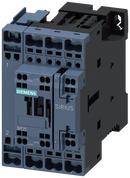 SIEMENS 3RT2526-2NF30 Contactor, AC-3, 25 A/11 kW/400 V, 2 NO + 2 NC, 95-130 V AC/DC, 4-pole, spring-loaded terminals, 1 NO + 1 NC