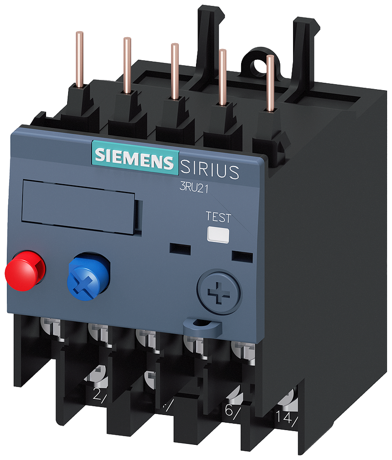 SIEMENS 3RU2116-1EJ0 Overload relay 2.8-4.0 A motor protection S00, Class 10, contactor mounting