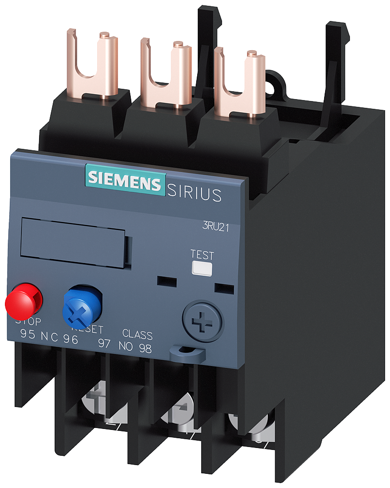 SIEMENS 3RU2126-1JJ0 Overload relay 7.0-10 A motor protection S0, Class 10, contactor mounting