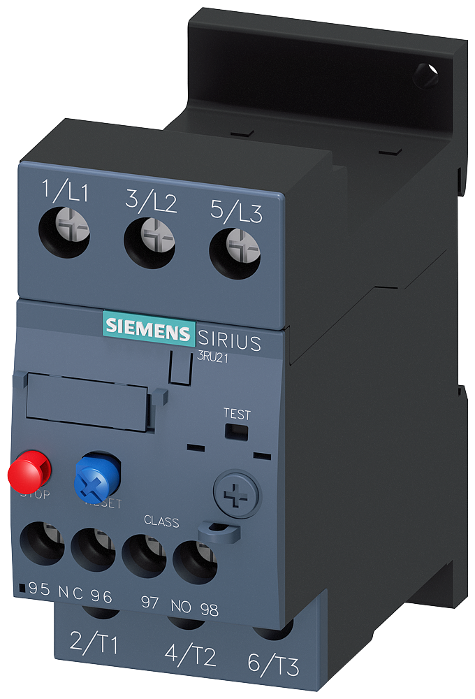 SIEMENS 3RU2126-4CB1 Overload relay 17-22 A motor protection S0, Class 10