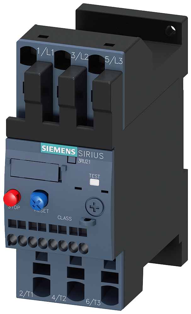 SIEMENS 3RU2126-4CC1 Overload relay 17-22 A motor protection S0, Class 10