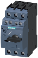 Siemens 3RV2011-1GA15 Circuit breaker size S00 for motor protection, CLASS 10 A-release 4.5...6.3 A N-release 82 A screw terminal Standard switching capacity with transverse auxiliary switches 1 NO+1 NC