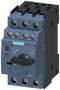 Siemens 3RV2011-1GA15 Circuit breaker size S00 for motor protection, CLASS 10 A-release 4.5...6.3 A N-release 82 A screw terminal Standard switching capacity with transverse auxiliary switches 1 NO+1 NC