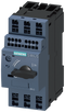 Siemens 3RV2011-1DA25 Circuit breaker size S00 for motor protection, CLASS 10 A-release 2.2...3.2 A N release 42 A Spring-type terminal Standard switching capacity with transverse auxiliary switches 1 NO+1 NC