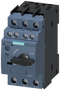 Siemens 3RV2021-1GA15 Circuit breaker size S0 for motor protection, CLASS 10 A-release 4.5...6.3 A N-release 82 A screw terminal Standard switching capacity with transverse auxiliary switches 1 NO+1 NC