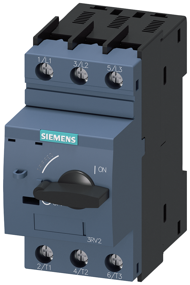 Siemens 3RV2321-1JC10 Circuit breaker size S0 for starter combination Rated current 10 A N release 130 A screw terminal Standard switching capacity