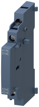 Siemens 3RV2901-1C Auxiliary switch can be mounted on the side 2 NC, screw terminal for circuit breaker 3RV2