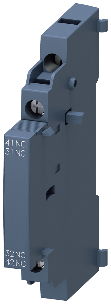 Siemens 3RV2901-1C Auxiliary switch can be mounted on the side 2 NC, screw terminal for circuit breaker 3RV2