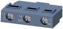SIEMENS 3RV2901-1G Auxiliary switch transverse, solid-state compatible, 1 CO for circuit breaker