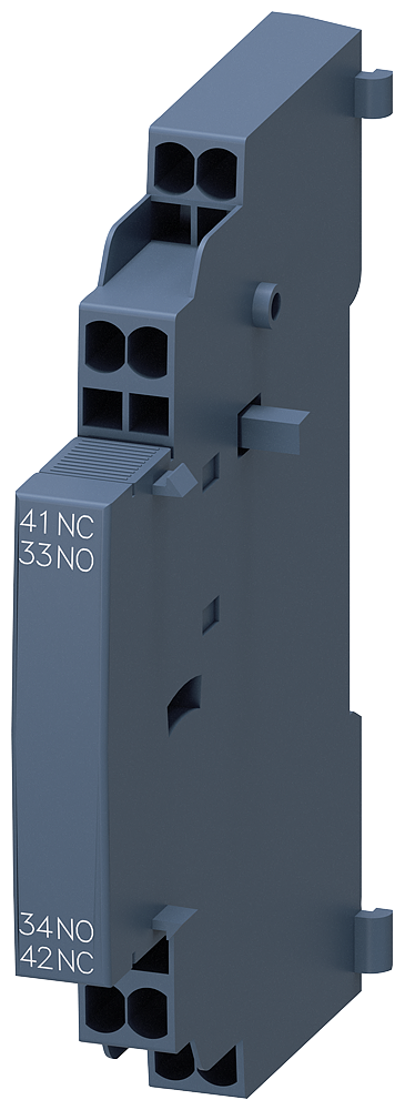 SIEMENS 3RV2901-2A Auxiliary switch attachable on the side 1 NO + 1 NC, for circuit breaker S00/S0