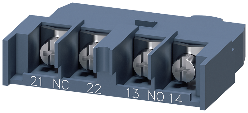 SIEMENS 3RV2901-4E Auxiliary switch transverse, 1 NO + 1 NC, for circuit breaker S00/S0