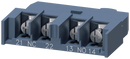 Siemens 3RV2901-4E Auxiliary switch transverse 1 NO+1 NC ring cable lug connection for circuit breaker 3RV2
