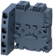 Siemens 3RV2917-1A 3-phase busbar with infeed left for 2 circuit breakers Size S00 and S0