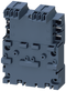 Siemens 3RV2917-4A 3-phase busbar including extension connector for 2 circuit breakers Size S00 and S0