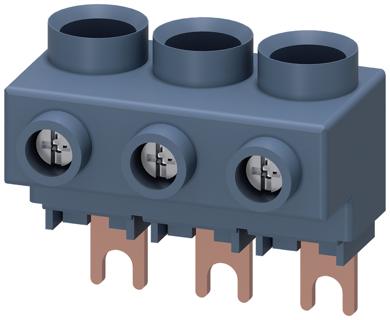 Siemens 3RV2925-5AB 3-phase supply terminal for 3-phase busbar connection from top Size S00/S0