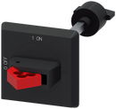 SIEMENS 3RV2926-0B Door-coupling rotary operating mechanism IP64 for circuit breaker, S00..S3 130 mm shaft black