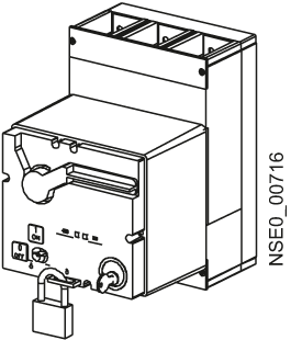 SIEMENS 3VL96003MQ00 Accessory for VL630, VL800, motor operator with stored energy mechanism 220...250 V AC/DC