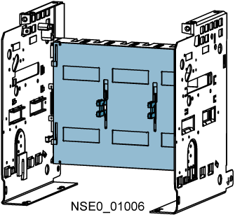 SIEMENS 3WL91110AP060AA0 Shutter for guide frame 3P, size 2, with locking provision