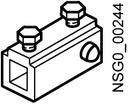 SIEMENS 8UC7058 Reducer 8 mm/6 mm, spare part for door-coupling rotary operating mechanism 8UC7