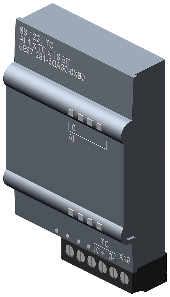 SIEMENS 6ES7231-5QA30-0XB0 SIMATIC S7-1200 SB 1231, AI 1x16 bit TC
