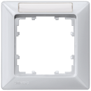 SIEMENS 5TG2551-4 DELTA line aluminum metallic frame, single with labeling field