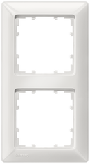 SIEMENS 5TG2552-0 DELTA line titanium white frame, double