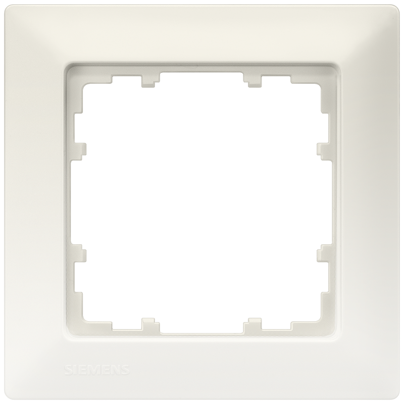SIEMENS 5TG2551-0 DELTA line titanium white frame, single