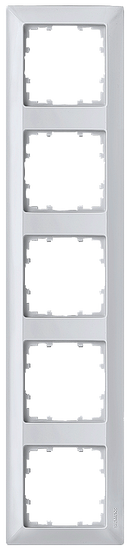 SIEMENS 5TG2555-3 DELTA line aluminum metallic frame, quintuple