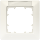 SIEMENS 5TG2551-1 DELTA line titanium white frame, single with labeling field