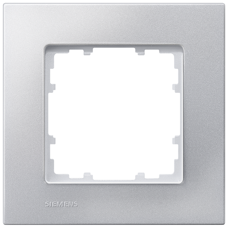 SIEMENS 5TG1111-1 DELTA miro plastic aluminum metallic frame, single