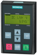 SIEMENS 6SL3255-0AA00-4CA1 SINAMICS Basic Operator Panel (BOP-2), IP55 / UL type 12