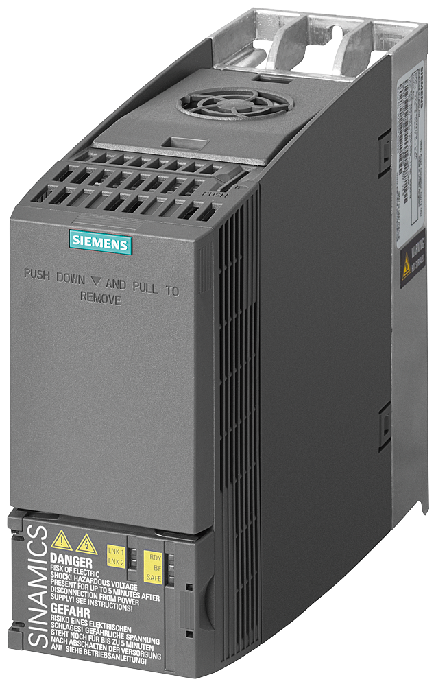 SIEMENS 6SL3210-1KE17-5AP1 SINAMICS G120C 3AC 380-480 V 3,00 kW PROFIBUS DP IP20 / UL open type