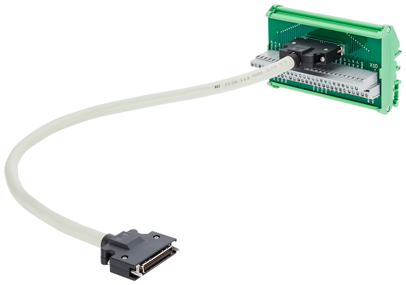 SIEMENS 6SL3260-4NA00-1VA5 SINAMICS V90, 50-poliges Sollwert Signalkabel, 0,5 m