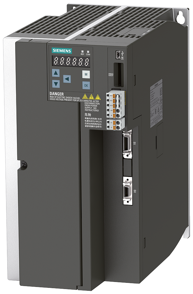SIEMENS 6SL3210-5FE13-5UF0 SINAMICS V90, 3 AC 380-480 V, 3,50 kW, IP20 / UL open type, FSC