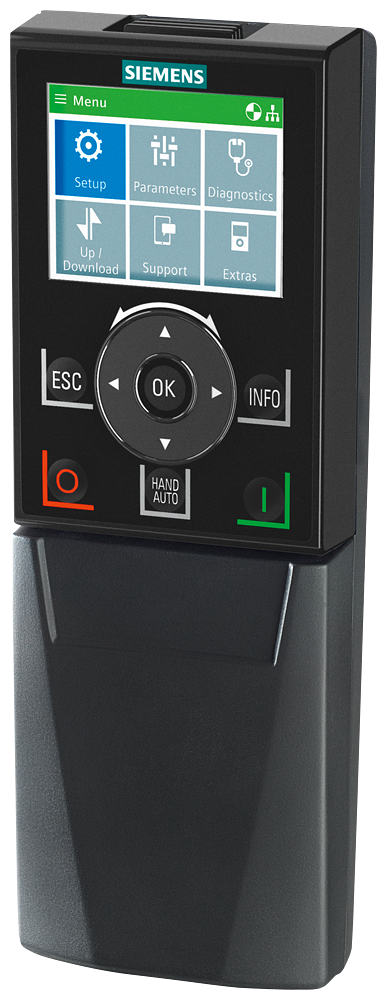 SIEMENS 6SL3255-0AA00-4HA1 SINAMICS Handheld for Intelligent Operator Panel (IOP-2), IP20 / UL open type