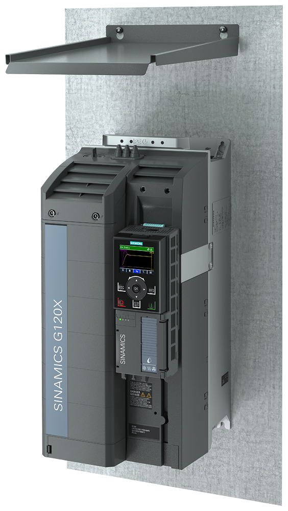 SIEMENS 6SL3266-1PD00-0BA0 SINAMICS G120X IP21 top cover for FSC and FSD