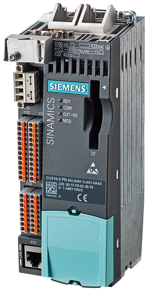 SIEMENS 6SL3040-1LA01-0AA0 SINAMICS control unit CU310-2 PN control unit
