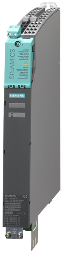 SIEMENS 6SL3130-6AE15-0AB1 SINAMICS S120 SMART LINE MODULE INPUT: 3AC 380-480V, 50/60HZ OUTPUT: 600VDC, 8.3A, 5KW FRAME SIZE: BOOKSIZE INTERNAL AIR COOLING INCL. CONTROL VOLT...
