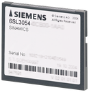 SIEMENS 6SL3054-0FC00-1BA0 SINAMICS S120 CompactFlash card without performance expansion incl. licensing (Certificate of License, stored on the card) V5.2