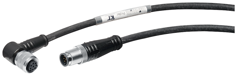 SIEMENS 6GT2891-4JH50 SIMATIC RF, MV connecting cable, RS422, M12/M12 angled, 5m