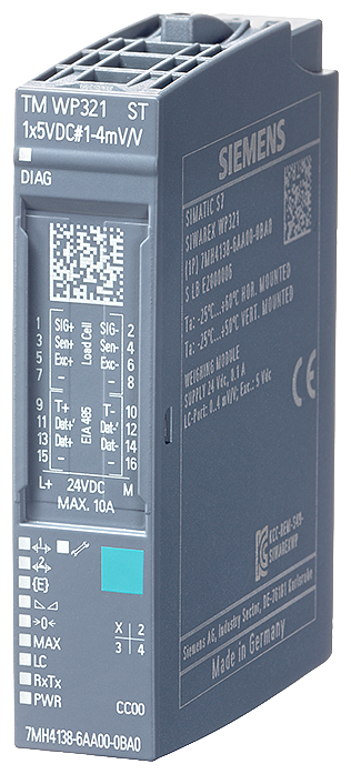 SIEMENS 7MH4138-6AA00-0BA0 SIMATIC ET 200SP TM SIWAREX WP321 ST