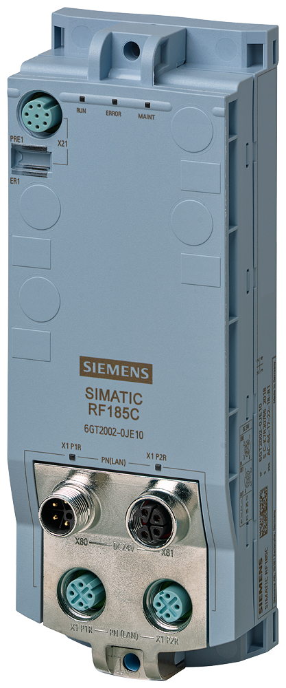 SIEMENS 6GT2002-0JE10 RFID communication module RF185C, for PROFINET, Ethernet, 1 reader connectable