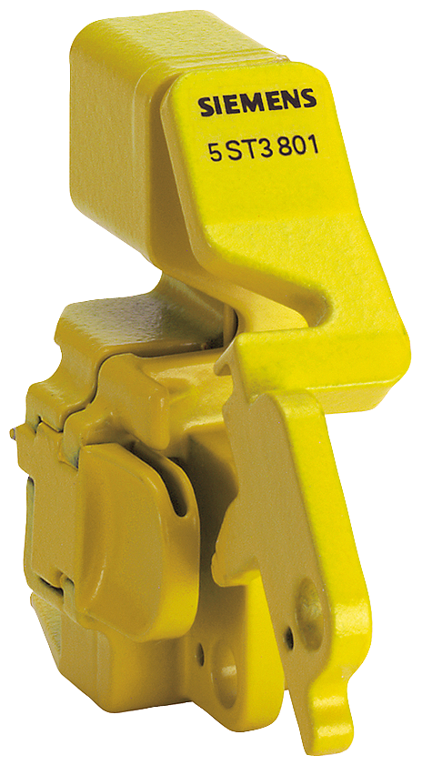 SIEMENS 5ST3803 Handle locking device + padlock for miniature circuit breaker D=70 mm