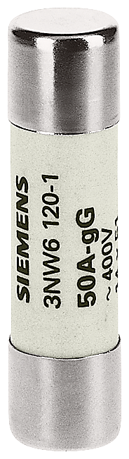 SIEMENS 3NW6110-1 SENTRON, cylindrical fuse link, 14x51 mm, 25 A, gG, Un AC: 690 V
