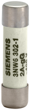 SIEMENS 3NW6301-1 SENTRON, cylindrical fuse, 8 x 32 mm, 6 A, gG, Un AC: 400 V