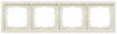 SIEMENS 5TG1324 DELTA style titanium white frame, quadruple