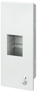 SIEMENS 5SW3006 Wall enclosure, gray IP40, for flush mounting for built-in devices 2, 5 MW maximum width